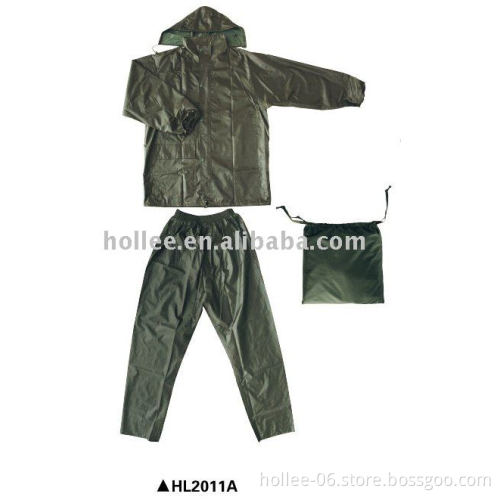 rubber rainsuit